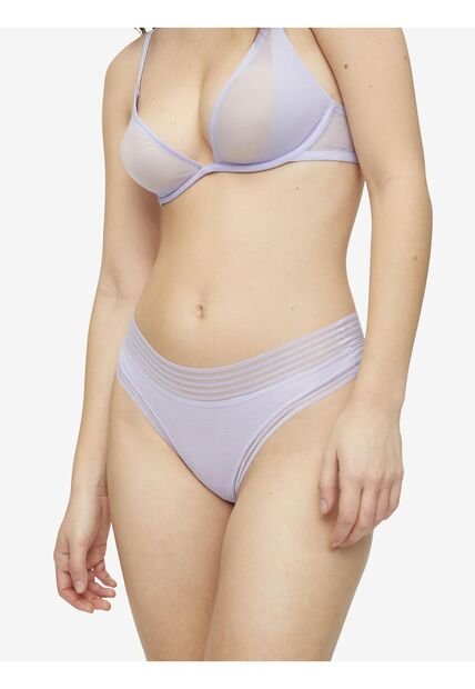 Pantie Morado Tipo Tanga Para MujerCalvin Klein