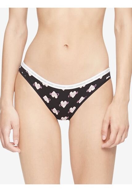 Pantie En Algodón Estampado Tipo Bikini Para Mujer Calvin Klein