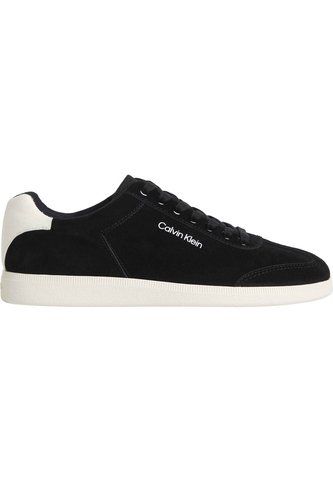 Tenis Multicolor De Corte Bajo Con Textura De Gamuza Calvin Klein Calvin Klein