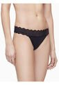 Pantie Negro Microfibra Tanga Mujer Negro Mujer Negro Calvin Klein de Calvin Klein