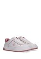 Tenis Blanco Para Niña De Corte Bajo Con Cordones Calvin Klein de Calvin Klein