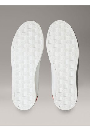 Tenis Blanco Classic Cupsole De Cuero Calvin Klein