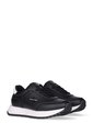 Tenis Negro Para Niña Deportivos De Corte Bajo Con Cordones Calvin Klein de Calvin Klein
