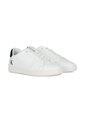 Tenis Blanco Para Niño De Corte Bajo Con Cordones Calvin Klein de Calvin Klein