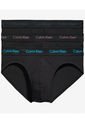 Pack De 3 Hip Brief Negro - Cotton Stretch Wicking Calvin Klein de Calvin Klein