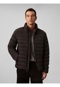 Chaqueta Negra Puffer De Peso Medio Con Capota Y Cierre De Cremallera Calvin Klein de Calvin Klein