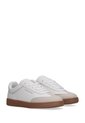 Tenis Beige Para Niño De Corte Bajo Con Cordones Calvin Klein de Calvin Klein