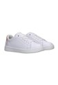 Tenis Blanco Para Niña De Corte Bajo Con Cordones Calvin Klein de Calvin Klein