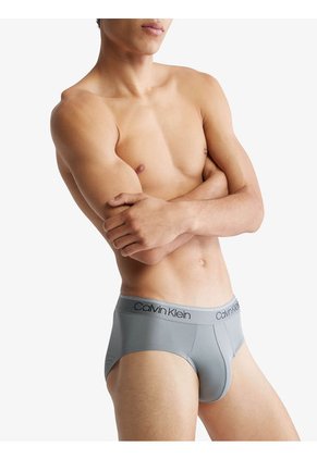 Pack Negro De 3 Slip - Micro Stretch Calvin Klein