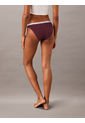 Pantie Vinotinto Bikini Clásicas - Modern Logo Calvin Klein de Calvin Klein