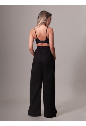 Pantalón Negro De Dormir 1996 Fashion Lounge Calvin Klein