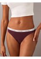 Pantie Vinotinto Bikini Clásicas - Modern Logo Calvin Klein de Calvin Klein