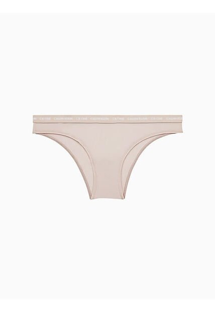Pantie Beige En Microfibra Tipo Brasilera Para Mujer Calvin Klein