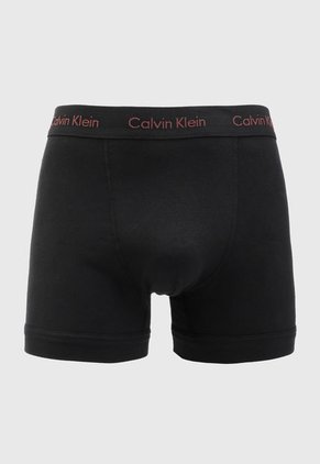 Bóxer x3 Negro-Multicolor Calvin Klein