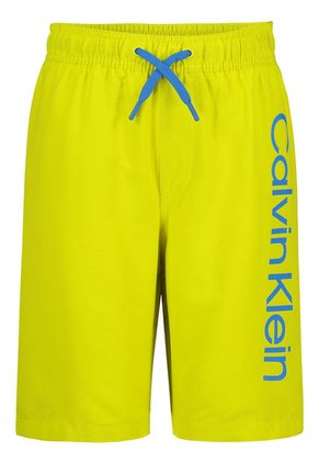 Bermuda Con Logo Niño Amarillo Calvin Klein