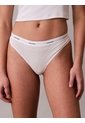 Tanga Blanca - Cotton Stretch Rib Calvin Klein de Calvin Klein