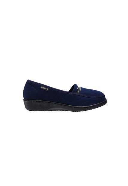 Zapato Mocasín Romulo Dama Capellada Textil