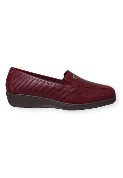 Romulo Casual En Cuero Mocasín Plano Mujer
