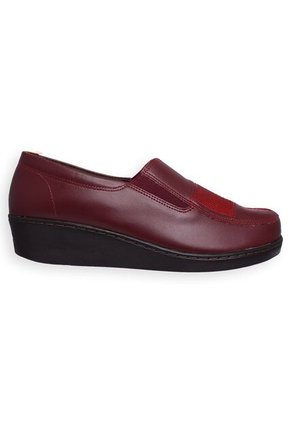 Mocasín Marca Romulo Para Dama En Cuero Tacón Corrido