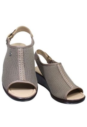 Sandalias Romulo Textil Para Mujer Ajuste Velcro