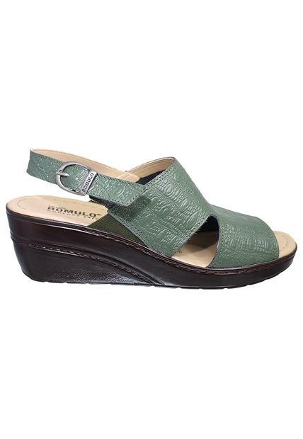 Sandalia Romulo Cuero Correas Dama Producto Nacional