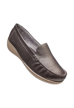 Zapato Mocasín Plano Para Mujer