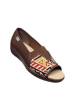 Zapato Despuntado Romulo Textil Para Mujer Sandalia