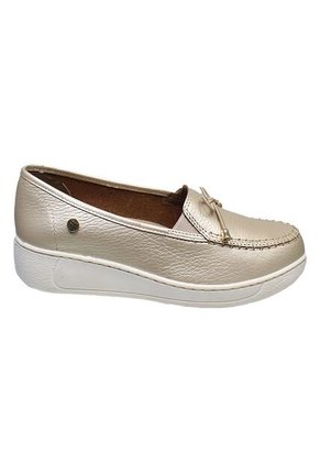 Zapato Mocasín Romulo Tubular Suela Blanca Para Mujer