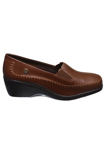 Zapato Romulo Para Mujer Mocasín Cuero