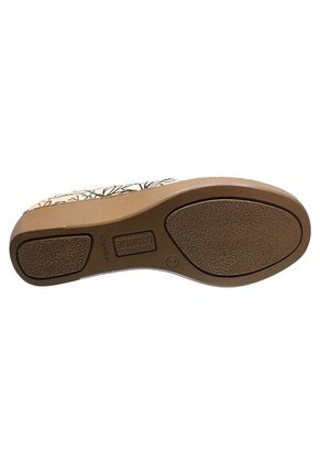 Zapato Textil Mocasín Tacón Corrido Romulo