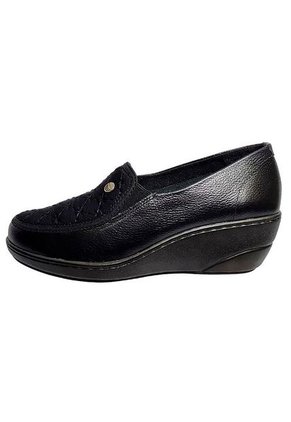 Romulo Mocasín Dama Cuero Por Licra