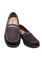Zapato Mocasín Textil Hebilla Decorativa de CALZADO ROMULO