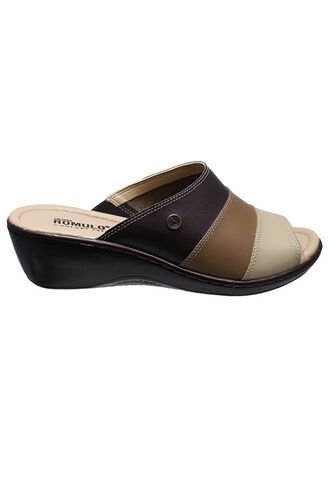 Sandalia Sin Ajuste Romulo Tacón Corrido CALZADO ROMULO