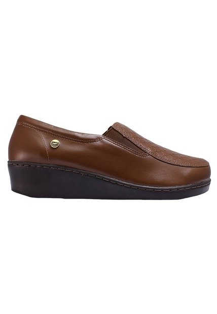 Romulo Cuero Dama Mocasín Tacón Corrido