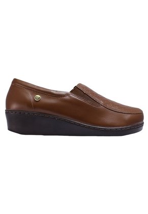 Romulo Cuero Dama Mocasín Tacón Corrido