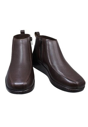 Botin Para Dama En Cuero Romulo Tacon Corrido 3 1/2