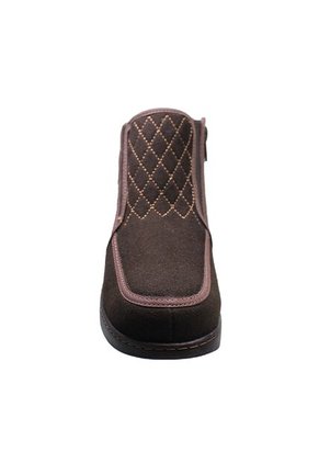 Botín Textil Café Romulo Para Mujer