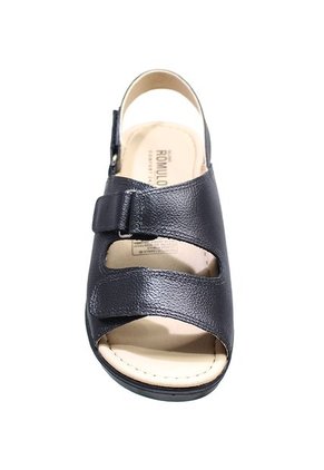 Sandalias Romulo Ajuste Velcro En Cuero