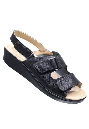 Sandalias Romulo Ajuste Velcro En Cuero