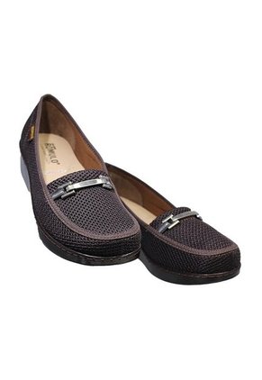Zapato Romulo Mocasín Textil Hebilla