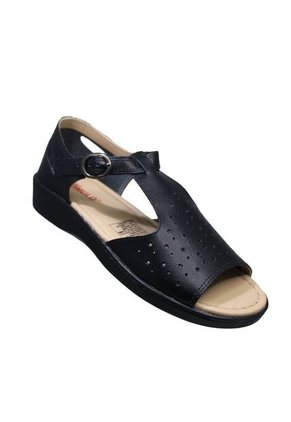 Sandalia En Cuero Ajuste Correa Marca Romulo