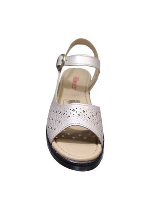 Sandalia Plana Romulo Para Mujer Ajuste Correa