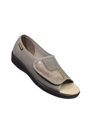 Sandalia Despuntada Romulo Textil Ajuste Velcro