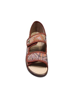 Sandalia Romulo Multicolor Ajuste Velcro