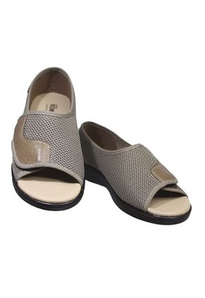 Sandalia Despuntada Romulo Textil Ajuste Velcro