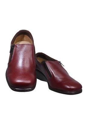 Zapato Mocasín Romulo Para Mujer Cremallera En Capellada