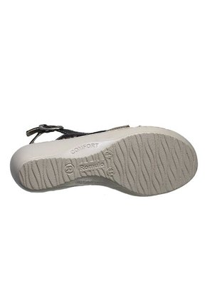 Sandalias Romulo Cuero Para Mujer Ajuste Hebilla