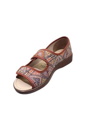 Sandalia Romulo Multicolor Ajuste Velcro