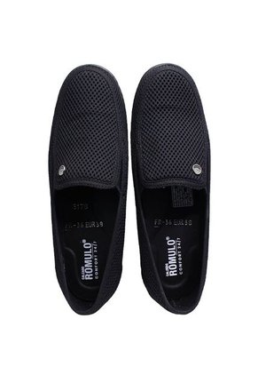 Romulo Textil Mocasín Plano Para Dama