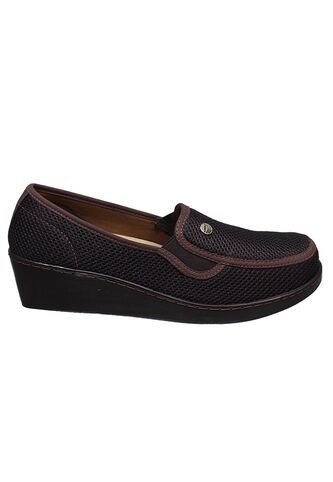 Zapato Mocasín Mujer Textil Tacón Corrido Romulo CALZADO ROMULO